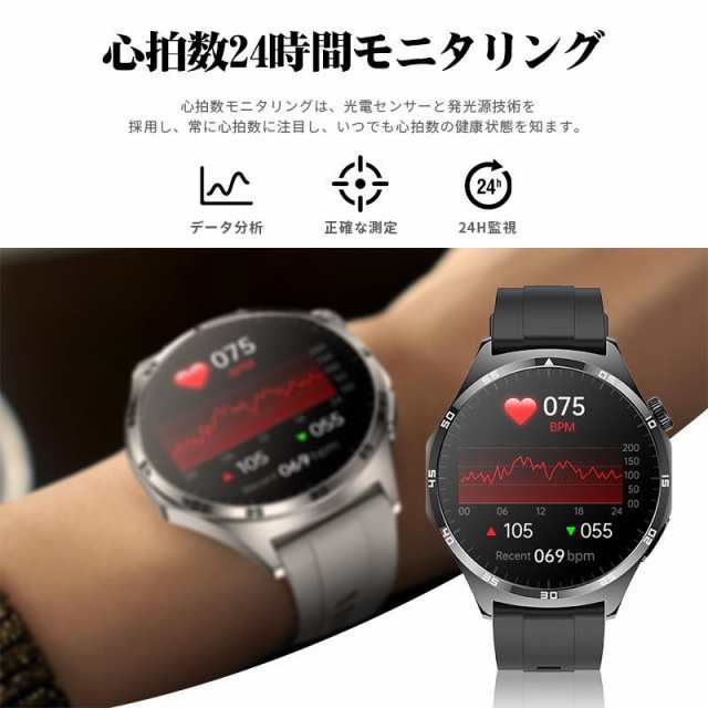 スマートウォッチ ECG PPG 血液成分分析 心電図 音声通話 血糖値測定 日本製センサー 血中脂質 尿酸 血圧測定 AI診断 SOS機能 皮膚温  の通販はau PAY マーケット - 電子部品商店 au PAY マーケット店 | au PAY マーケット－通販サイト